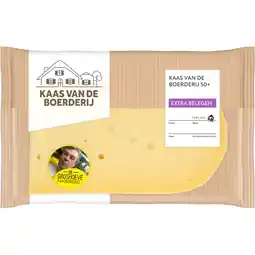Albert Heijn AH Kaas van de boerderij extra belegen 50+ aanbieding