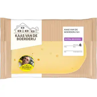 Albert Heijn AH Kaas van de boerderij extra belegen 50+ aanbieding