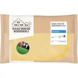 Albert Heijn AH Kaas vd boerderij belegen 50+ plak aanbieding
