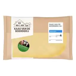 Albert Heijn AH Kaas vd boerderij belegen 50+ plak aanbieding
