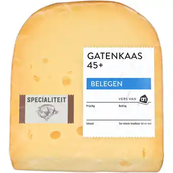 Albert Heijn AH Gatenkaas belegen 45+ stuk aanbieding