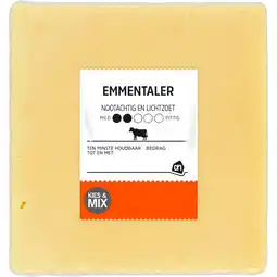 Albert Heijn AH Emmentaler 45+ aanbieding