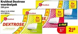 Kruidvat Kruidvat Dextrose voordeelpak aanbieding