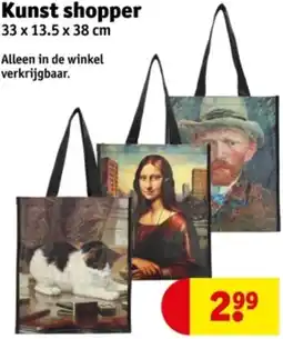 Kruidvat Kunst shopper aanbieding