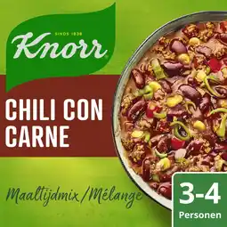 Albert Heijn Knorr Maaltijdmix chili con carne aanbieding