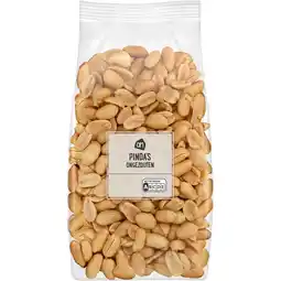 Albert Heijn AH Ongezouten pinda's aanbieding