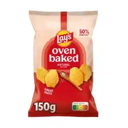 Albert Heijn Lay's Oven baked naturel aanbieding