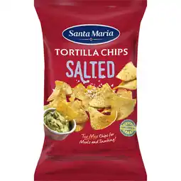 Albert Heijn Santa Maria Tortilla chips salted aanbieding