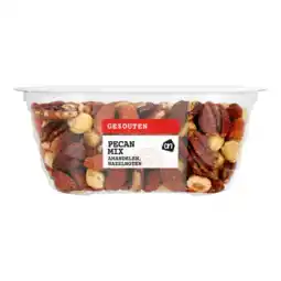 Albert Heijn AH Pecanmix amandelen, hazelnoten gezouten aanbieding