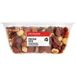Albert Heijn AH Pecanmix amandelen, hazelnoten gezouten aanbieding