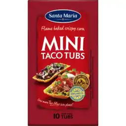 Albert Heijn Santa Maria Mini taco tubs aanbieding