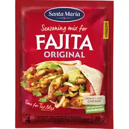 Albert Heijn Santa Maria Kruidenmix fajita aanbieding