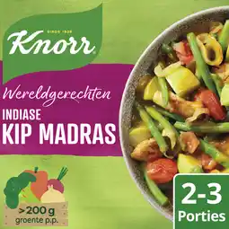 Albert Heijn Knorr Wereldgerechten Indiase kip madras aanbieding