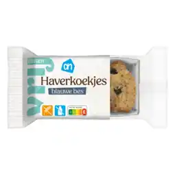 Albert Heijn AH Glutenvrij Haverkoekjes bosbes aanbieding