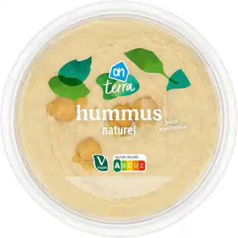 Albert Heijn AH Terra Plantaardige hummus naturel aanbieding