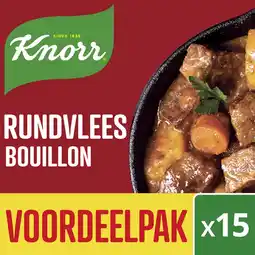 Albert Heijn Knorr Rundvlees bouillonblokjes voordeelpak aanbieding
