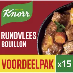Albert Heijn Knorr Rundvlees bouillonblokjes voordeelpak aanbieding