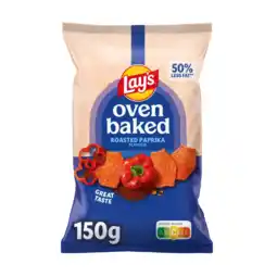 Albert Heijn Lay's Oven baked roasted paprika aanbieding