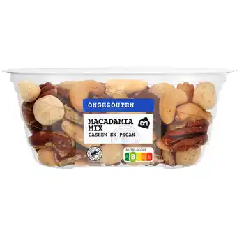 Albert Heijn AH Macadamiamix ongezouten aanbieding