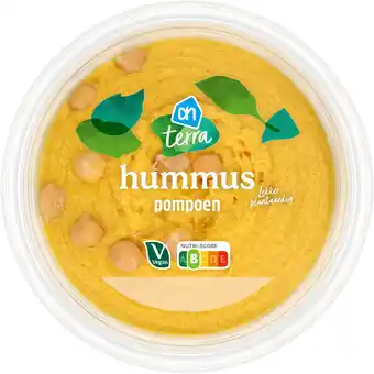 Albert Heijn AH Terra Plantaardige hummus pompoen aanbieding