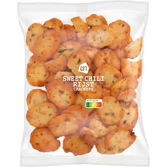 Albert Heijn AH Sweet chili rijstcrackers aanbieding