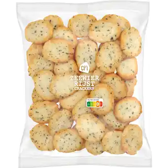 Albert Heijn AH Zeewier rijstcrackers aanbieding