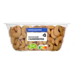Albert Heijn AH Biologisch Cashewnoten ongezouten aanbieding