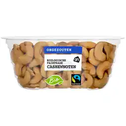 Albert Heijn AH Biologisch Cashewnoten ongezouten aanbieding