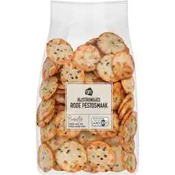 Albert Heijn AH Rijstrondjes rode pesto smaak aanbieding
