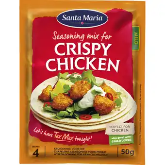Albert Heijn Santa Maria Kruidenmix crispy chicken aanbieding