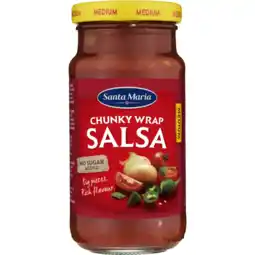 Albert Heijn Santa Maria Chunky wrap salsa medium aanbieding