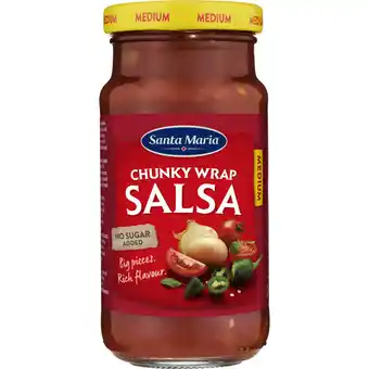 Albert Heijn Santa Maria Chunky wrap salsa medium aanbieding