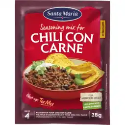 Albert Heijn Santa Maria Kruidenmix chili con carne aanbieding