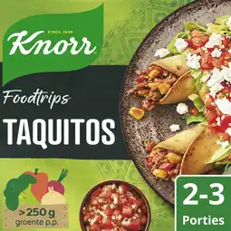 Albert Heijn Knorr Foodtrips taquitos aanbieding