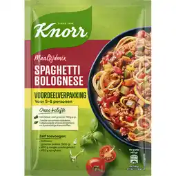 Albert Heijn Knorr Maaltijdmix spaghetti bolognese aanbieding
