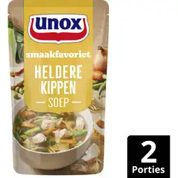 Albert Heijn Unox Heldere kippensoep aanbieding