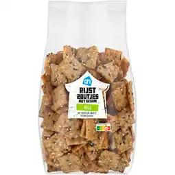 Albert Heijn AH Rijstzoutjes met sesam mild aanbieding