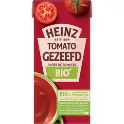 Albert Heijn Heinz Tomato gezeefd biologisch aanbieding