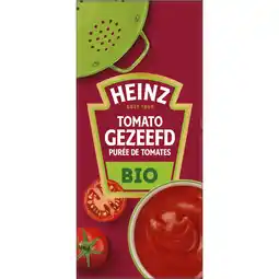 Albert Heijn Heinz Tomato gezeefd biologisch aanbieding
