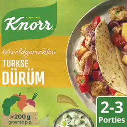 Albert Heijn Knorr Wereldgerechten Turkse dürüm aanbieding
