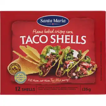 Albert Heijn Santa Maria Taco schelpen aanbieding