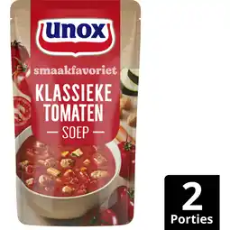 Albert Heijn Unox Klassieke tomatensoep aanbieding
