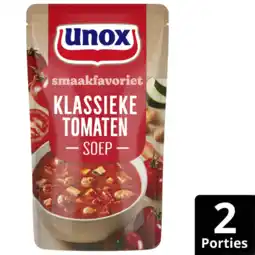 Albert Heijn Unox Klassieke tomatensoep aanbieding