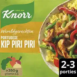 Albert Heijn Knorr Wereldgerechten Portugese kip piri piri aanbieding