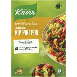 Albert Heijn Knorr Wereldgerechten Portugese kip piri piri aanbieding