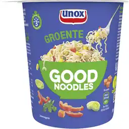 Albert Heijn Unox Good noodles groente aanbieding