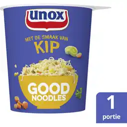 Albert Heijn Unox Good noodles kip aanbieding