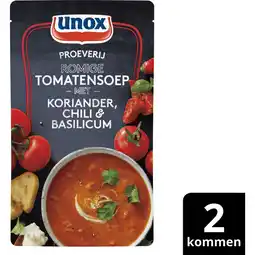 Albert Heijn Unox Romige tomatensoep aanbieding