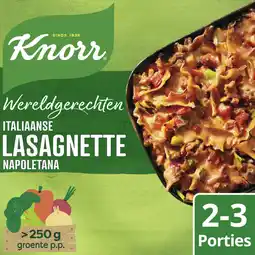 Albert Heijn Knorr Wereldgerechten lasagnette napoletana aanbieding