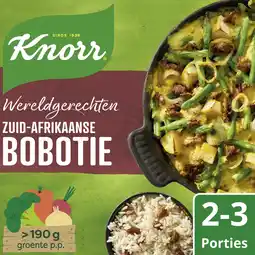 Albert Heijn Knorr Wereldgerechten Zuid-Afrikaanse bobotie aanbieding